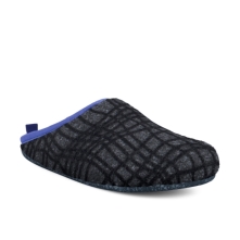 Camper Wabi Mens Slippers US-58429 Black / Grey Outlet